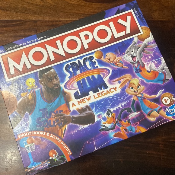 Monopoly Space Jam A New Legacy Edition Family Board Game - Picture 2 of 11